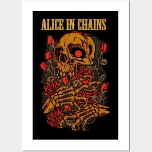 IN CHAINS BAND Posters and Art